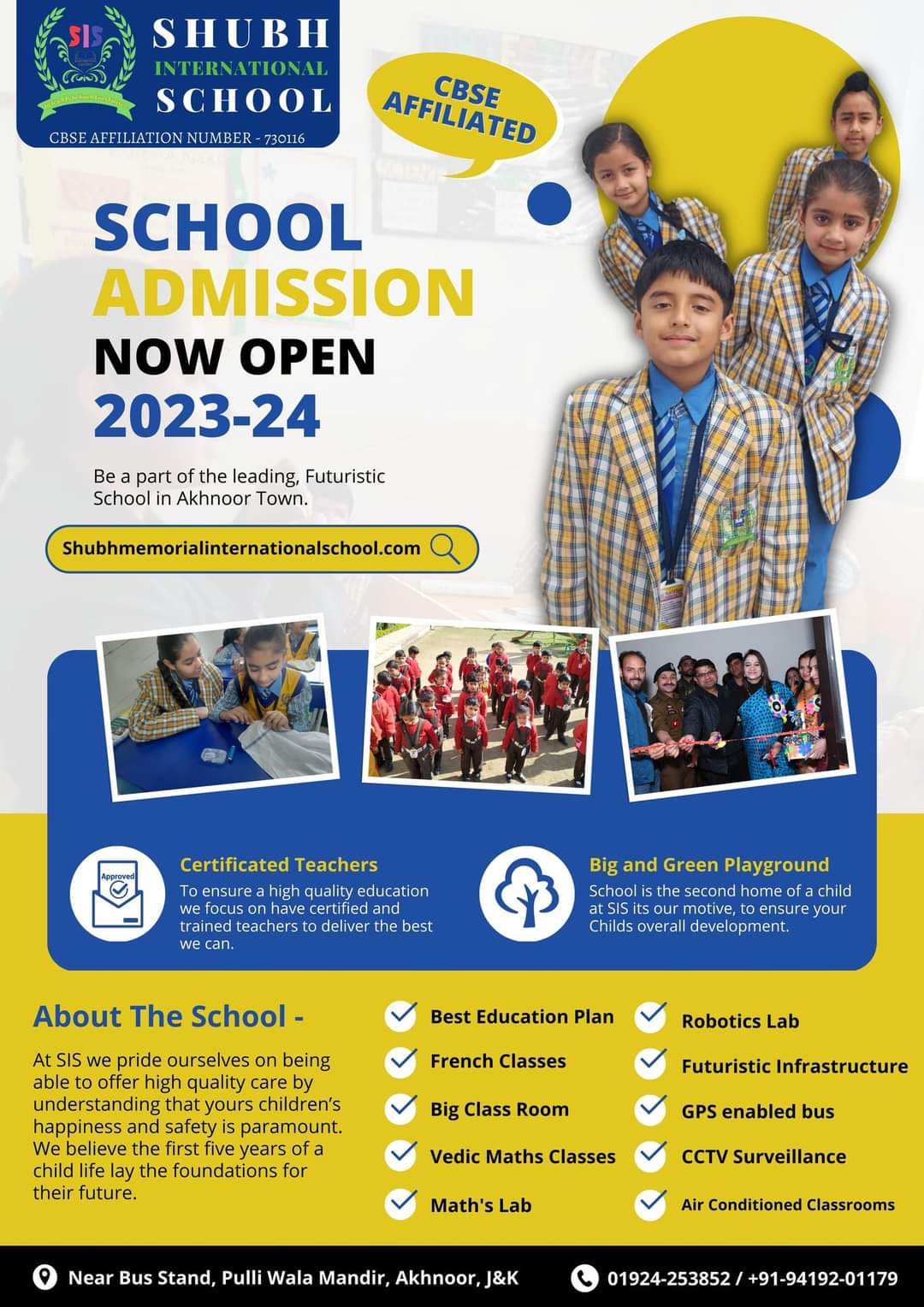 Experience excellence in education – Enroll at Shubh International ...